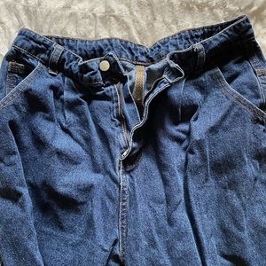 SHEIN Wake Cargo Jeans Patchwork